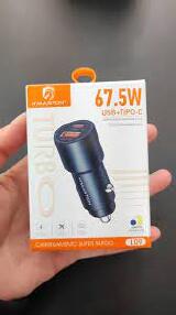 CARREGADOR VEICULAR USB E USB-C 67.5W L09