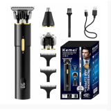 MAQUINA DE CABELO PROFISSIONAL KM-1892 PRETO