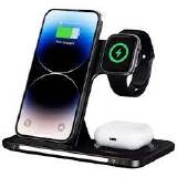 CARREGADOR DE INDUÇÃO 3 EM 1 15W KNC9097 BRANCO