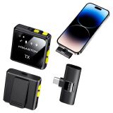 MICROFONE DE LAPELA SEM FIO ENTRADA TIPO C MK-11